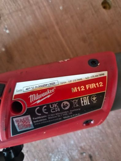 Milwaukee M12 1/2inch Ratchet