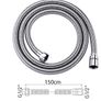 Grifema Shower Hose 1.5m Stainless Steel Image 2