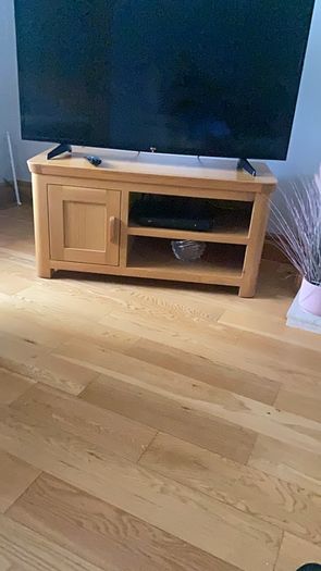 Oak Sideboard and Tv Table