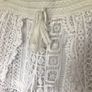F&F ladies white crochet shorts size 10 Image 2