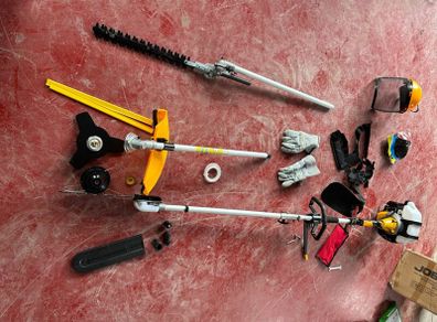 Jobsite 4 In 1 Petrol Strimmer Set...