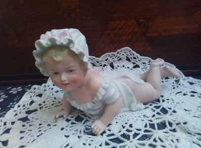 Vintage Bisque Piano Baby