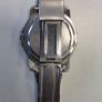 Silver-toned Reflex Quartz wristwatch with a white wave-patterned dial Image 2