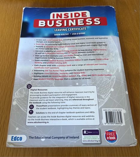 Inside Business - Textbook & Activity Book - Set