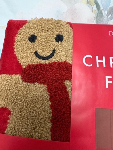 Christmas fleece duvet set