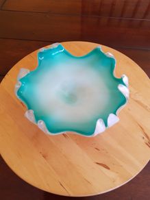 Two Tone Glass Bowl