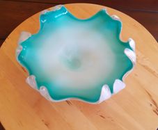 Two Tone Glass Bowl