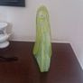vintage glass swan Image 7