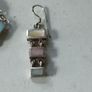 Mother of Pearl Sterling Silver Bracelet and Earrings Matching Set Image 4