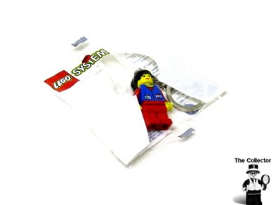LEGO Vintage Female Coast Guard Key Chain New In Sealed Polybag Hard To Find From The Lego Group