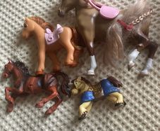 Four Toy Horses
