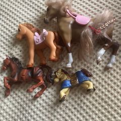 Four Toy Horses