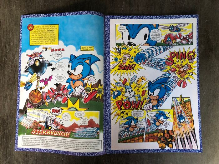 Mean Machines Sonic The Hedgehog Comic