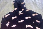 Barbie cropped hoodie
