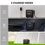 BRAND NEW 220V AC Outlet 120W Portable Power Station 98Wh 26400mAh Solar Generator Camping Outdoor Power Socket Battery Pack Image 5