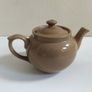 Stylish Small Teapot by Dudson Vitrified Stoneware, Hanley, England, Holds 300 ml, Half a Pint, A Lovely Utility Ware Piece Image 5