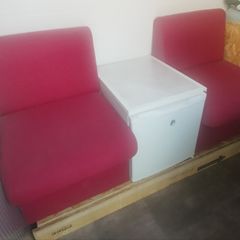 2 Fabric chairs good condition