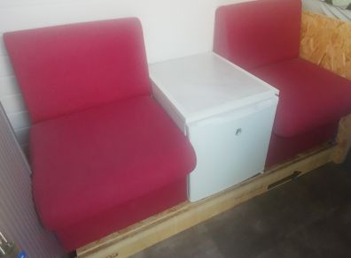2 Fabric chairs good condition
