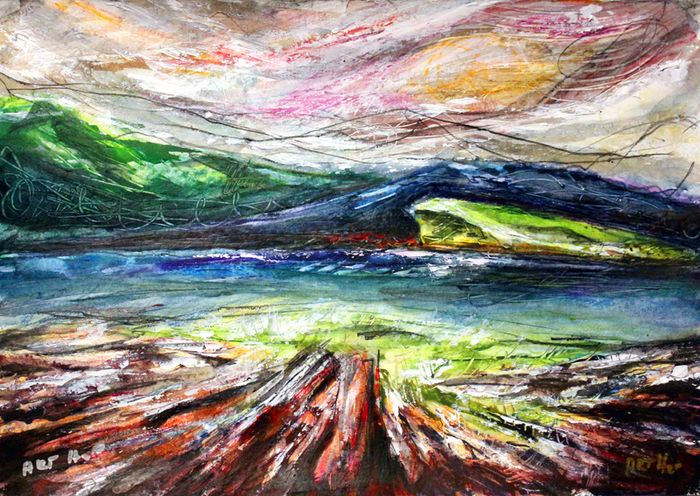 Abstract Landscapes about Ireland