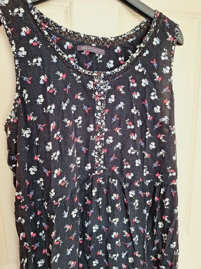M&S Floral Pattern Dress - Size 18