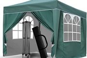 Pop Up Gazebo 3x3m with Weights, Fully Waterproof, All Weather Gazebo