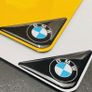 Gel Number Plate 3D Corner Badges set of 2 Image 7