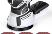 Orbit Sander 350W,Towallmark 5-Inch Orbital Sander with 12Pcs Sandpapers,13000RPM 6 Variable Speed Sander Machine, High Performance Dust Collection System for Woodworking (FREE POSTAGE)