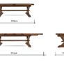 220cm-310cm Oak Extendable Dining Table Image 6