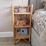 rattan bedside table/shelf Image 2