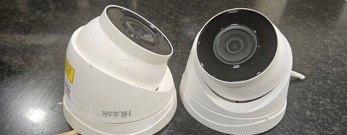 Pair of HiLook IPC-T240H 4MP PoE Outdoor Security Cameras (by Hikvision