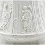 Large White Portmeiron Parian Ware Jug Vase Image 2