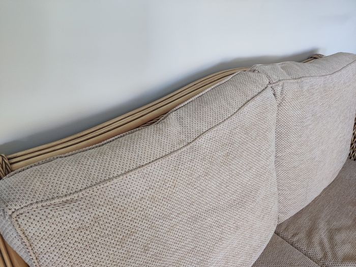 2 Seater Rattan Couch