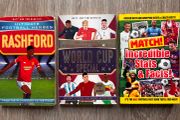 Kids Football Heroes &amp; Facts Book Bundle - Marcus Rashford, World Cup &amp; Match!