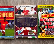 Kids Football Heroes & Facts Book Bundle - Marcus Rashford, World Cup & Match!