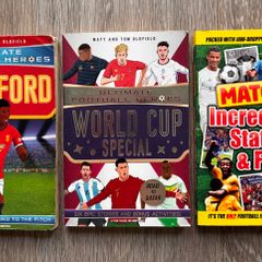 Kids Football Heroes & Facts Book Bundle - Marcus Rashford, World Cup & Match!