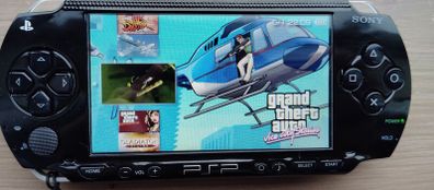 Psp Modded Black 64gb original battery charger cable