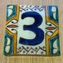 Rustic Handmade Door Number Tiles (4) Image 6
