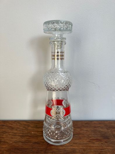 Vintage Italian Glass Decanter by Modder
