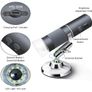 4K WiFi Microscope for iPhone Android PC, 50-1000X USB Digital Microscope Wireless Super HD Endoscope Camera Compatible with All Cellphones iPad Android Tablet Windows Mac Image 6