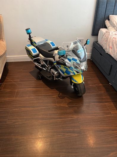 Children's electric police bike