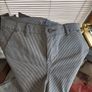 D Jeans Stripe Cotton Capris Sz UK14 Image 4