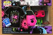 Funko Marvel: Infinity Kilmonger Blacklight Pop &amp; Tee (Size: L)