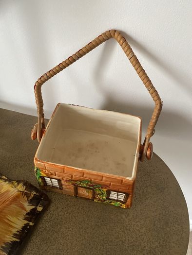Antique Kensington China Biscuit Barrell