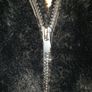 Pull and Bear black supersoft faux fur bomber jacket size s up to uk10 Image 4