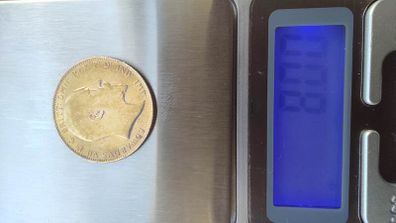 gold sovereign 1909