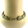 Vintage Serpentine Stone Necklace Image 5