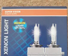 Xenon Bulbs, D1S/D1R 6000K