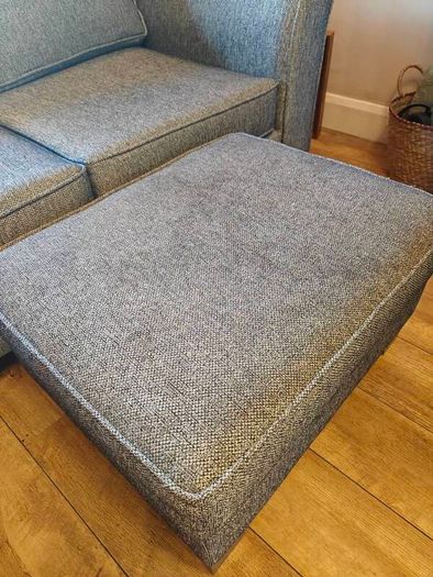 Two Seater Sofa and Ottoman