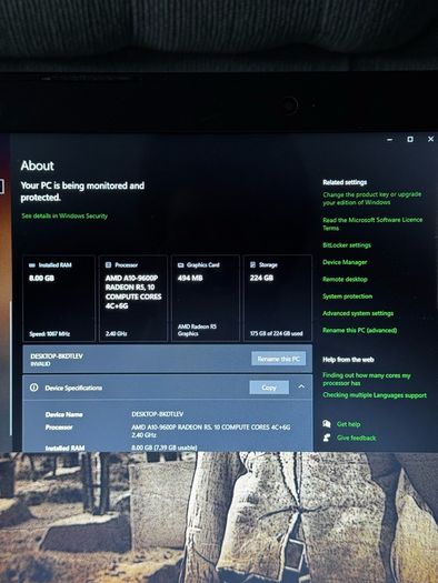 Lenovo Ideapad laptop
