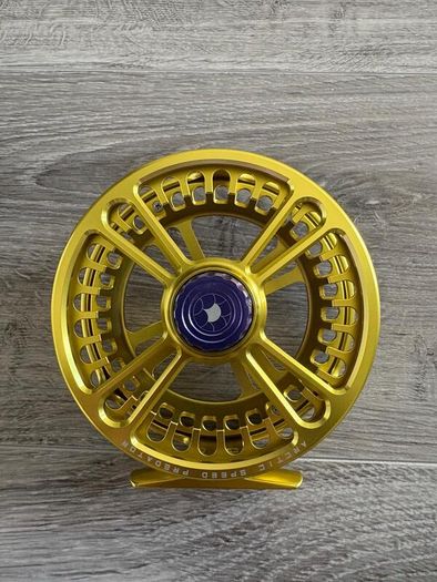 Alfa Arctic Speed Fly Reel Honey Yellow - Predator (#7 to #10)